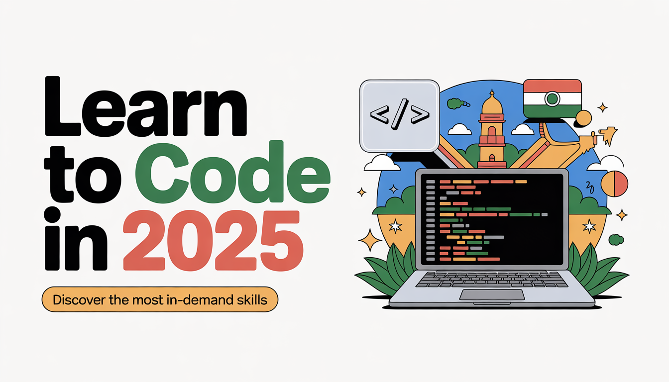 Top Programming Languages for Beginners in India (2025 Edition)