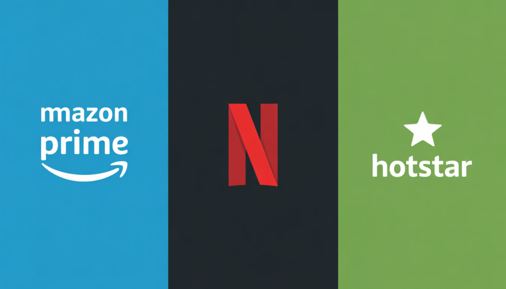 Streaming Wars in India: Netflix vs Amazon Prime vs Hotstar